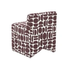 Pippa Geometric Jacquard Weave Stool -TOV Furniture Store TOV OC68929.media .04 63fefe08 b6df 4529 b9dc 15ac98861139