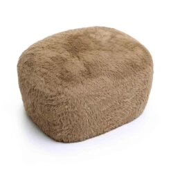 Britt Vegan Shearling Ottoman -TOV Furniture Store TOV OC69027.media .01