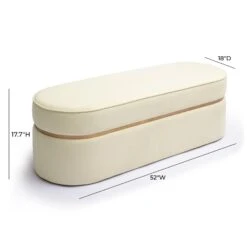 Pomp Velvet Bench -TOV Furniture Store TOV OC69028.media .05