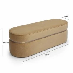 Pomp Velvet Bench -TOV Furniture Store TOV OC69029.media .05