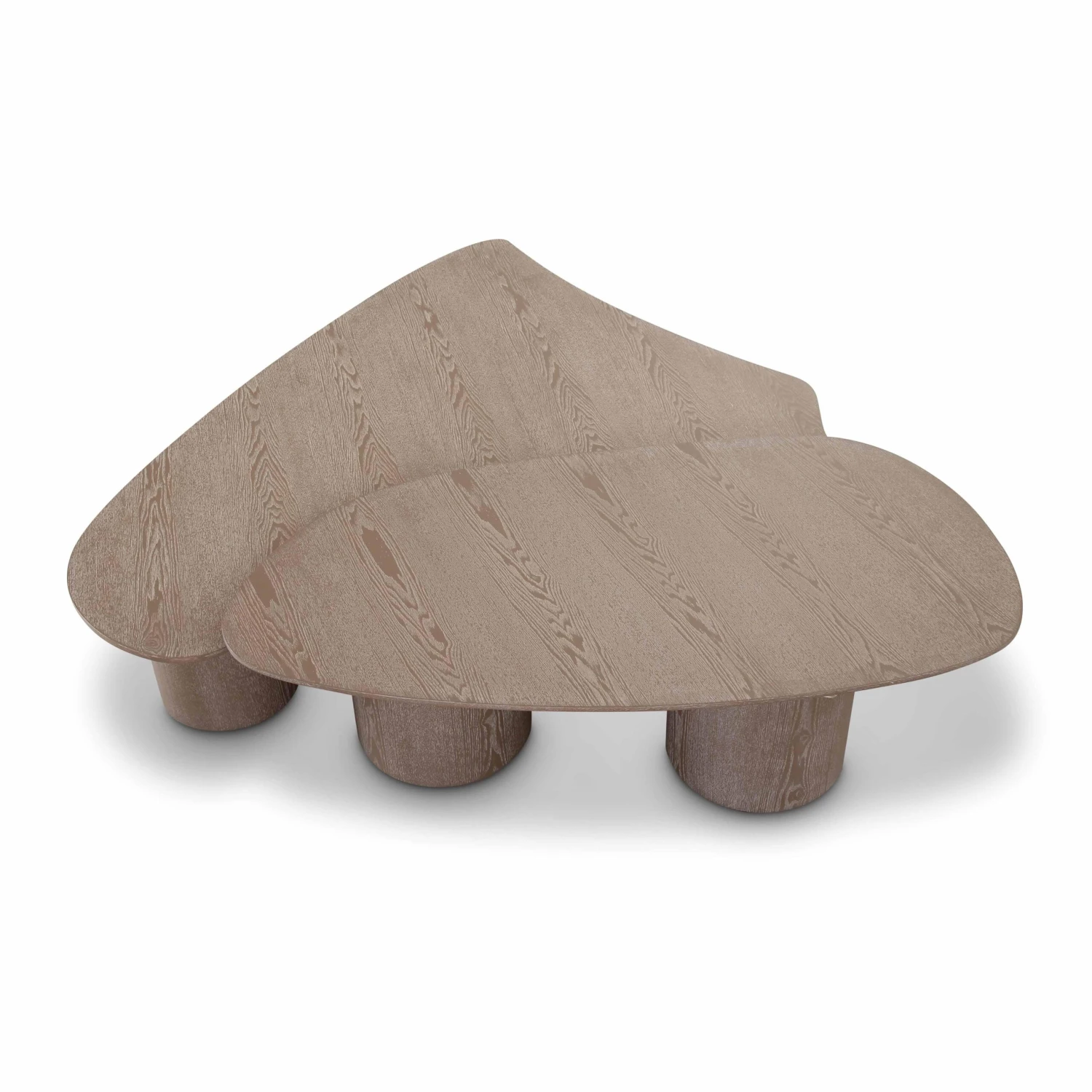 Rhema Washed Ash Nesting Coffee Table Set 4 Rhema Washed Ash Nesting Coffee Table Set - Image 4