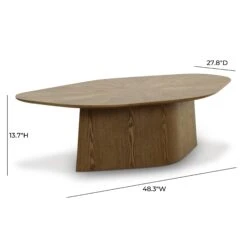 Roche Ash Geometric Coffee Table 30 Roche Ash Geometric Coffee Table -TOV Furniture Store TOV OC69088.media .06