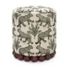 Dex Leopard Jacquard Ottoman