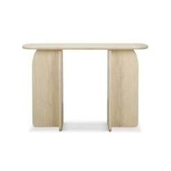 Clementine Faux Travertine Console Table -TOV Furniture Store TOV OC69198.media .02