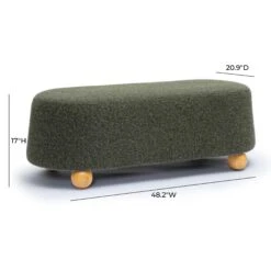 Jaine Loose Mohair Large Ottoman 19 Jaine Loose Mohair Large Ottoman -TOV Furniture Store TOV OC69229.media .05