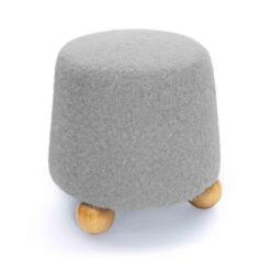 Jaine Loose Mohair Stool -TOV Furniture Store TOV OC69232.media .04