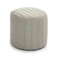 Pouch Chenille Ottoman -TOV Furniture Store TOV OC69234.media .01