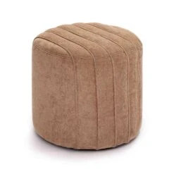 Pouch Chenille Ottoman -TOV Furniture Store TOV OC69235.media .01