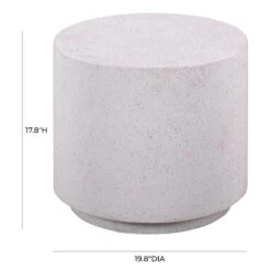 Terrazzo Light Speckled Side Table -TOV Furniture Store TOV OCO44053.media .07 f210bd0a 724b 4685 a343 62b9aecb6712