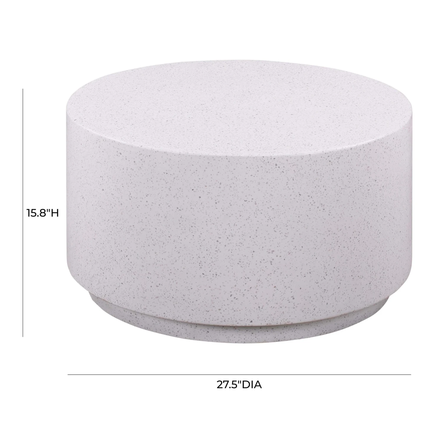 Terrazzo Light Speckled Coffee Table 8 Terrazzo Light Speckled Coffee Table - Image 8