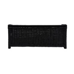 Poppy Black Rattan Small Pet Bed -TOV Furniture Store TOV P54300.media .03