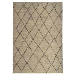 Crosshatch Natural Area Rug 18 Crosshatch Natural Area Rug -TOV Furniture Store TOV R18497.media .01