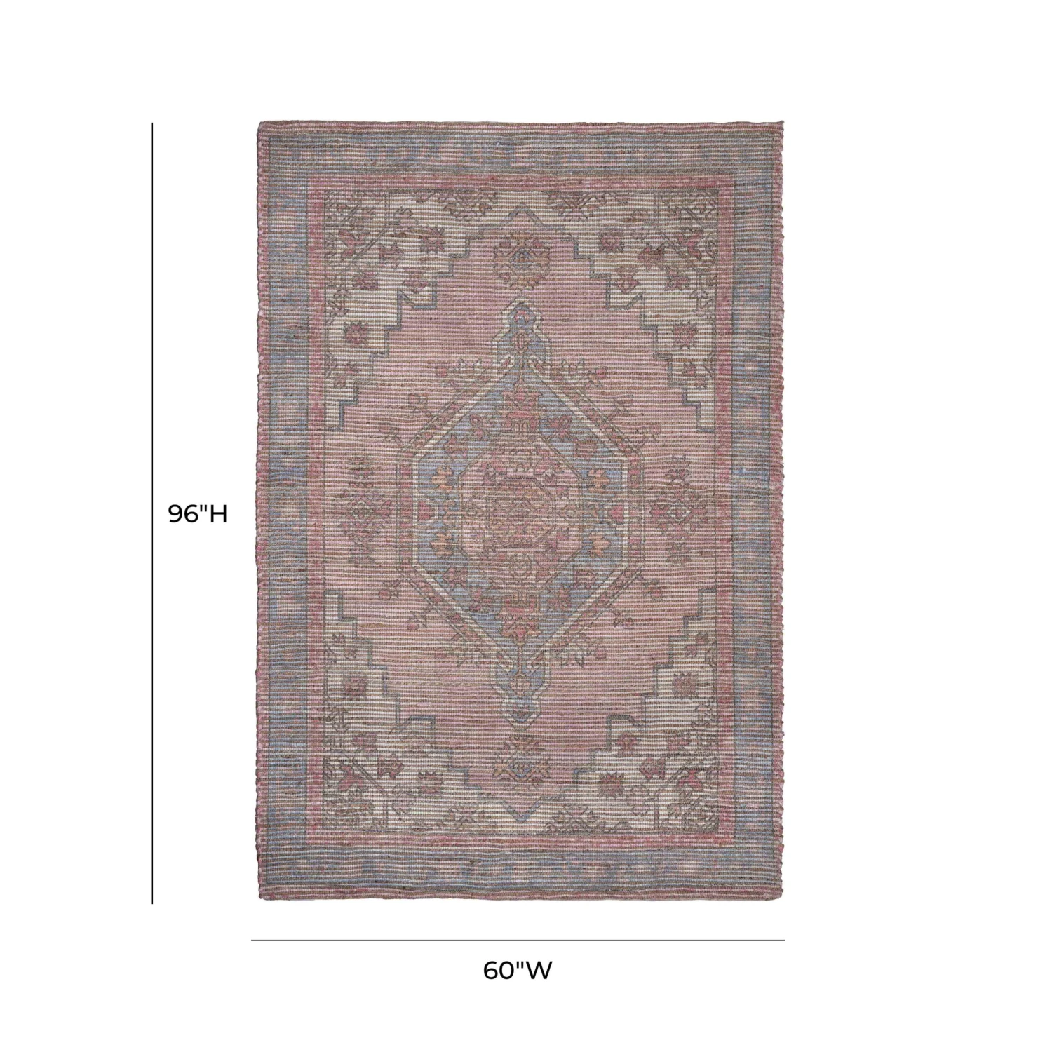 Madra Blush Tone Area Rug 6 Madra Blush Tone Area Rug - Image 6