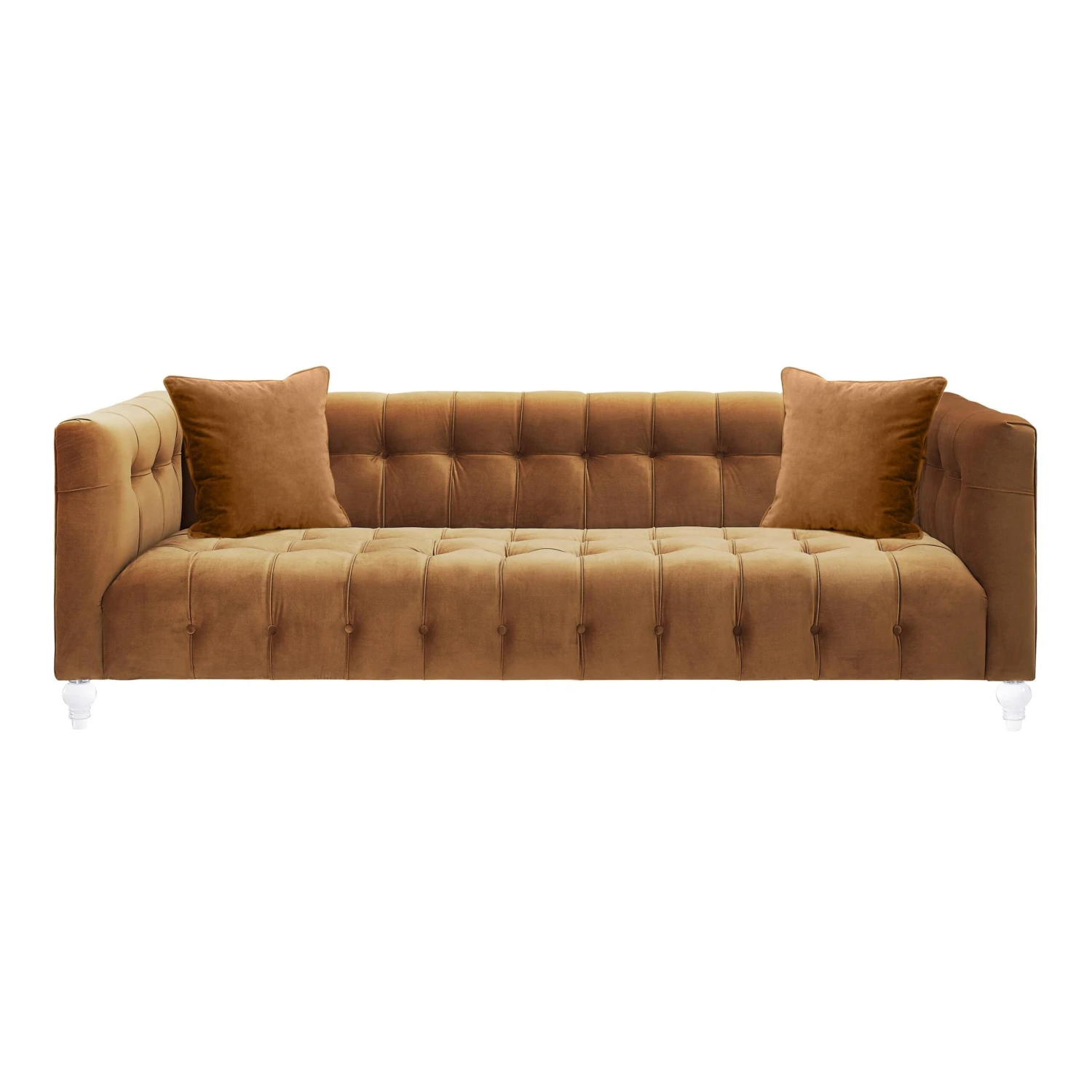 Bea Velvet Tufted Sofa 13 Bea Velvet Tufted Sofa - Image 13