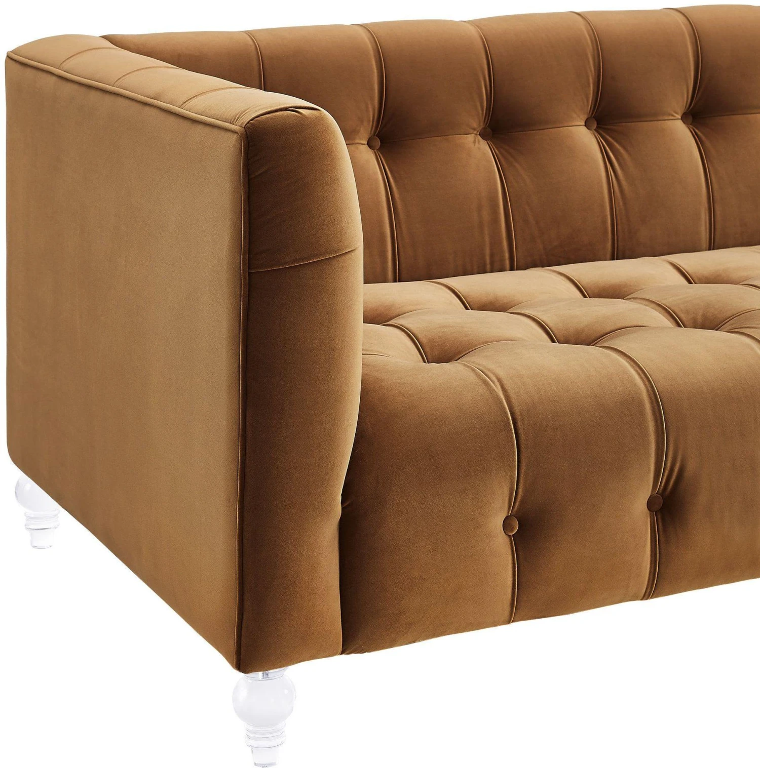 Bea Velvet Tufted Sofa 17 Bea Velvet Tufted Sofa - Image 17