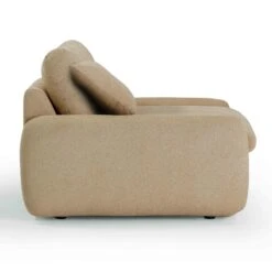 Rachelle Tan Boucle Lounge Chair -TOV Furniture Store TOV S54355 3