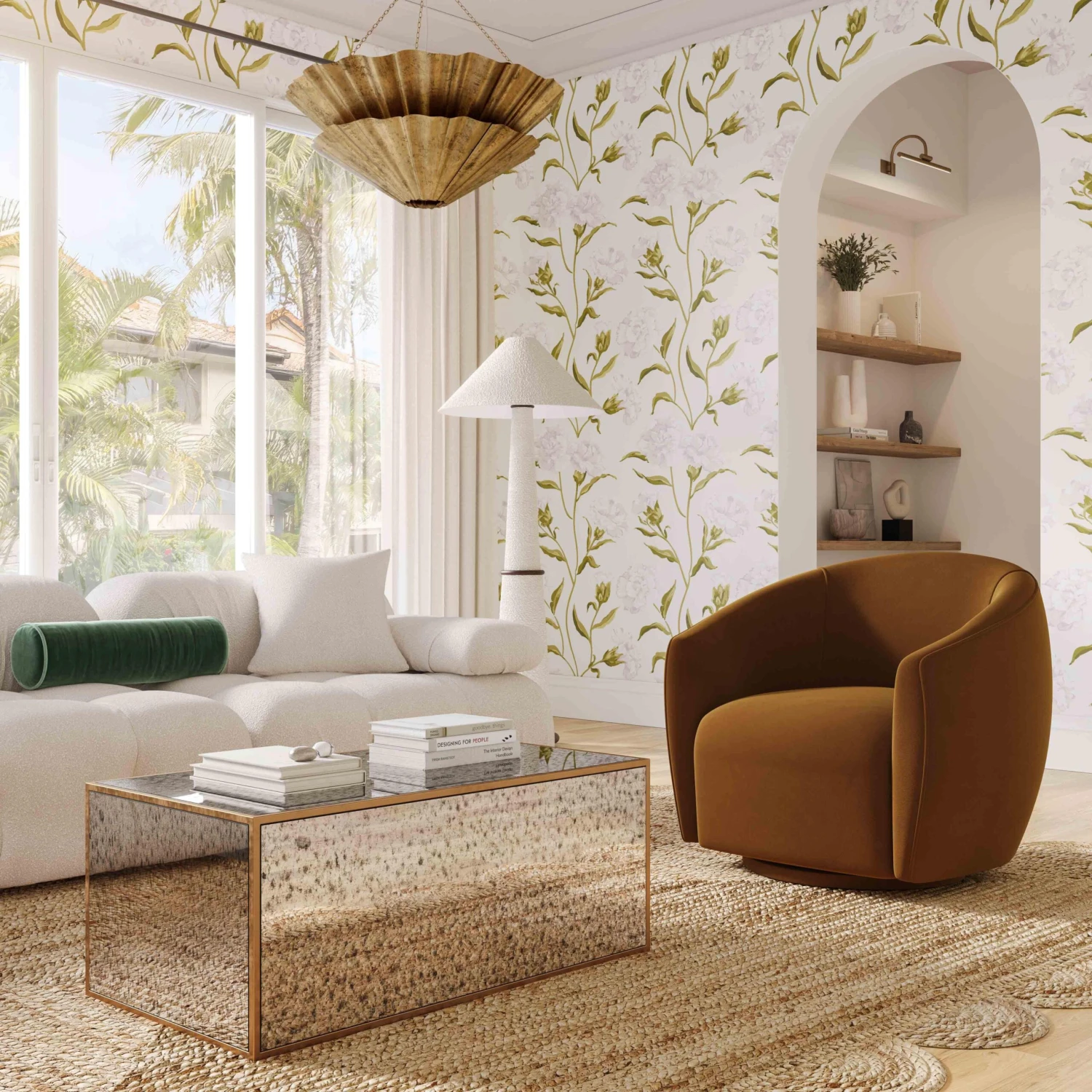 Jordan Velvet Swivel Chair 9 Jordan Velvet Swivel Chair - Image 9