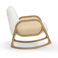 Bonney Cream Performance Fabric Rocking Chair -TOV Furniture Store TOV S54391.media .04