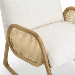 Bonney Cream Performance Fabric Rocking Chair -TOV Furniture Store TOV S54391.media .06