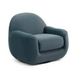 Tiago Velvet Swivel Chair -TOV Furniture Store TOV S54414.media .01