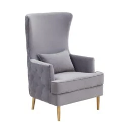 Alina Tall Tufted Back Chair By Inspire Me! Home Decor -TOV Furniture Store TOV S6478.media .01 38f8768d 3496 484b 8470 23f8c8d2713e