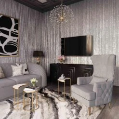 Alina Tall Tufted Back Chair By Inspire Me! Home Decor -TOV Furniture Store TOV S6478.media .02 3ca8c26c c3ae 41e4 8dd7 f65d950984e4