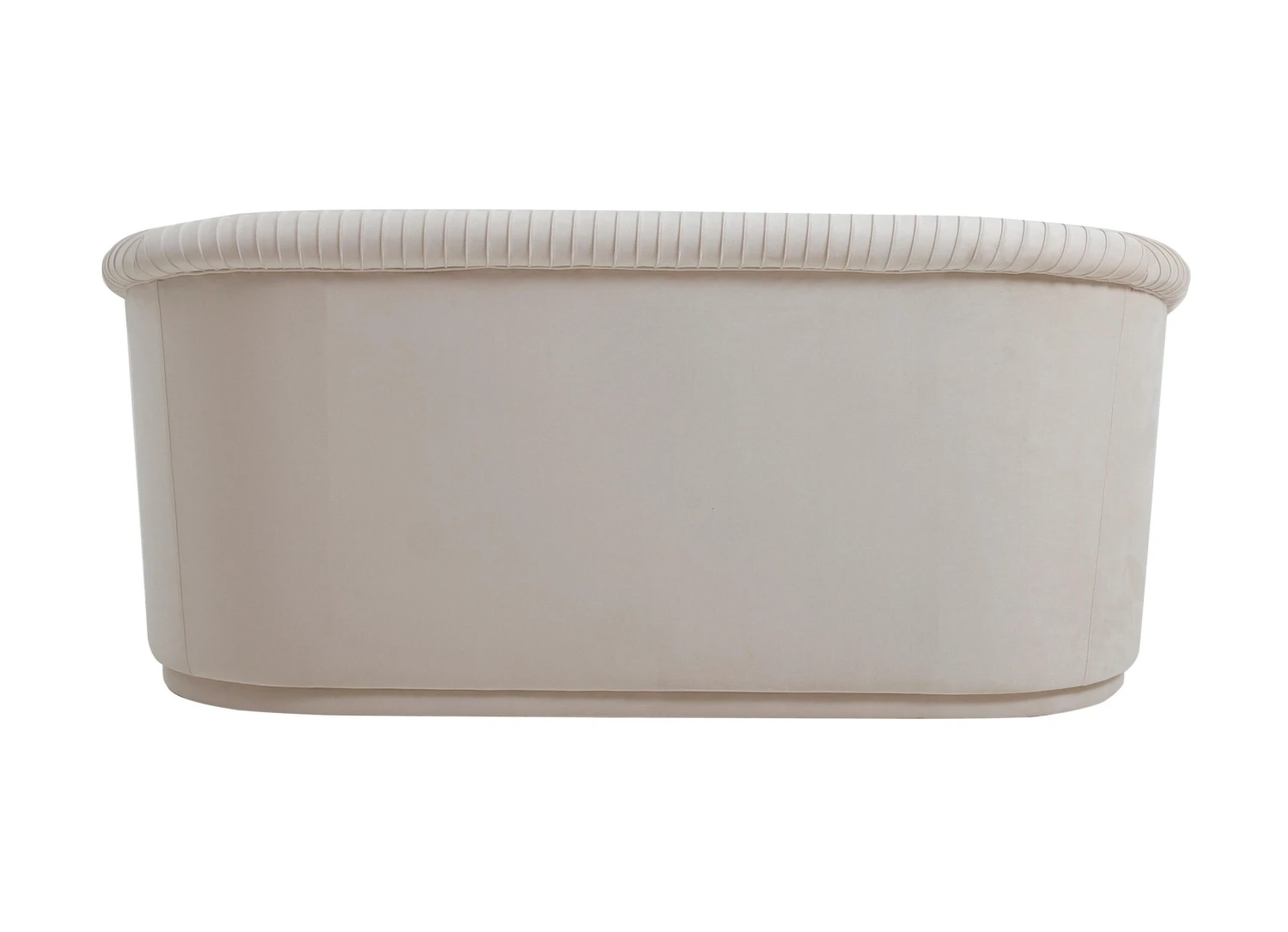 Yara Pleated Velvet Loveseat By Inspire Me! Home Decor 4 Yara Pleated Velvet Loveseat By Inspire Me! Home Decor - Image 4