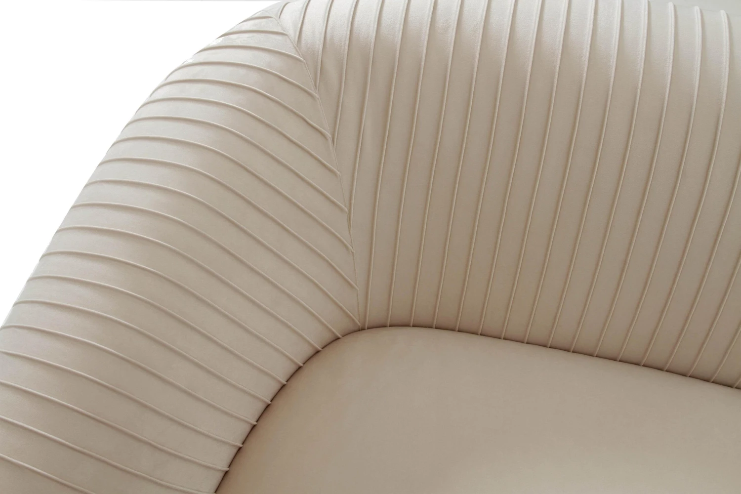 Yara Pleated Velvet Loveseat By Inspire Me! Home Decor 5 Yara Pleated Velvet Loveseat By Inspire Me! Home Decor - Image 5