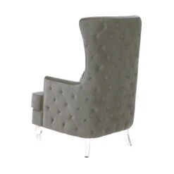 Aubree Velvet Chair With Acrylic Legs -TOV Furniture Store TOV S68196.media .03