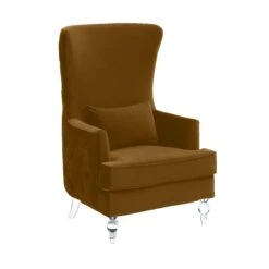 Aubree Velvet Chair With Acrylic Legs -TOV Furniture Store TOV S68197.media .01