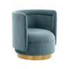 Remy Velvet Swivel Chair