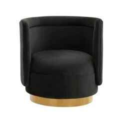 Remy Velvet Swivel Chair -TOV Furniture Store TOV S68262.media .03