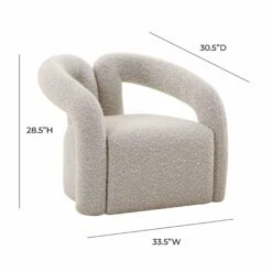 Jenn Speckled Boucle Accent Chair -TOV Furniture Store TOV S68456.media .05 22ffd04f f7d9 4583 b857 2cba4f6525c5