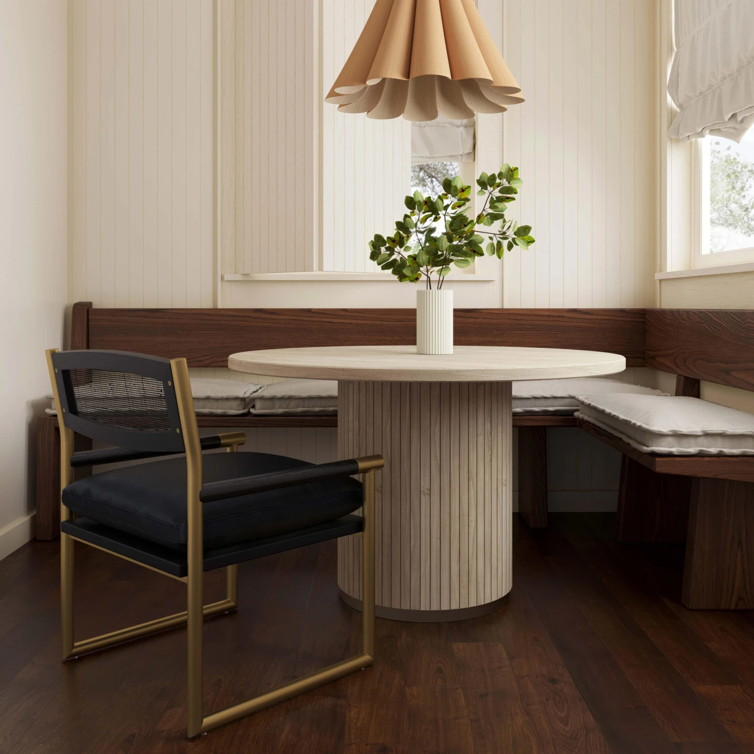 Harlow Black Performance Vegan Leather Armchair 2 Harlow Black Performance Vegan Leather Armchair - Image 2