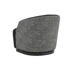 Reese Black Velvet Swivel Chair -TOV Furniture Store TOV S68764.media .05