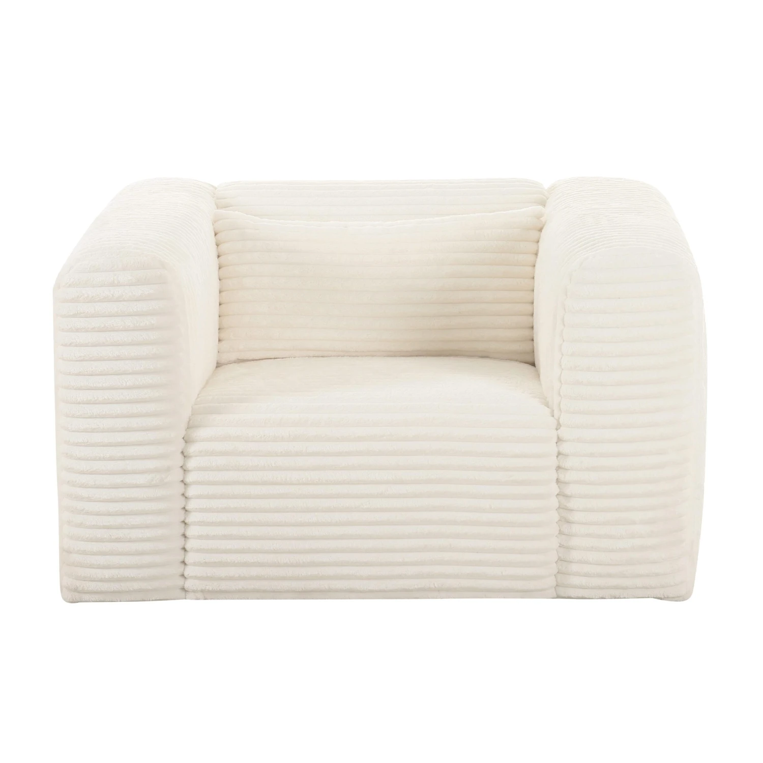 Tarra Fluffy Oversized Corduroy Armchair 3 Tarra Fluffy Oversized Corduroy Armchair - Image 3