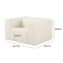 Tarra Fluffy Oversized Corduroy Armchair 15 Tarra Fluffy Oversized Corduroy Armchair -TOV Furniture Store TOV S68883.media .05 f0c9c279 ed91 49d1 ad80 d9871f191663
