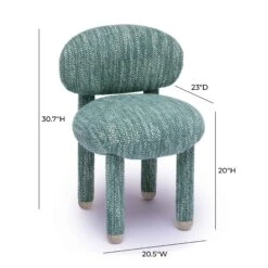 Manu Nubby Performance Fabric Side Chair -TOV Furniture Store TOV S69032.media .06 2824734d b39a 4da8 9156 ffdca77ac51c