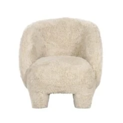 Kiki Vegan Shearling Accent Chair -TOV Furniture Store TOV S69043.media .03