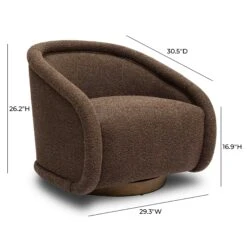 Rory Boucle Swivel Chair -TOV Furniture Store TOV S69069.media .05