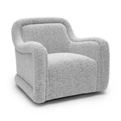 Charli Boucle Swivel Chair -TOV Furniture Store TOV S69189.media .01